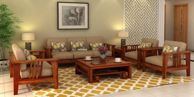 Wood Sofa